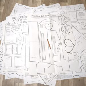 Lot of 20 Wood Craft Patterns Woodworking Pattern Club VTG 1990s - MISC F BONUS
